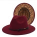 14New Fashion Fall Leopard Fedora Hat 