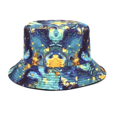 Painting Printed Summer Bucket Hats For Women