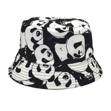 Panda Printed Women Designer Bucket Hat