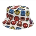 7Reversible Leisure Time Printing Bucket Hat