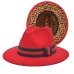 1Reversible Leopard Felt Fedora Hats For Men