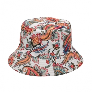Reversible Printed Summer Leisure Unisex Fisherman Hat