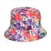 4Reversible Tie Dye Plaid Unisex Summer Fisherman Hats