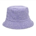 9Spring Casual Flower Embroidery Fisherman Hat
