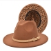 7Street Outdoor Reversible Leopard Woolen Fedora Hats