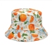 16Summer Fruit Printed Outdoor Fisherman Hat Caps