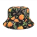 19Summer Fruit Printed Outdoor Fisherman Hat Caps