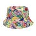 1Summer Unisex Leaf Printed Fisherman Hat 