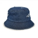 7Trendy Denim Ripped Unisex Fisherman Hat 