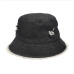 1Trendy Denim Ripped Unisex Fisherman Hat 