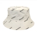 1Trendy Letter Print Women Fisherman Hats For Men