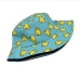 4Unisex Cute Duck Printed Cotton Bucket Hat 
