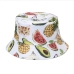 1Versatile Fruits Printed Bucket Hats For Women