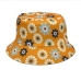 1Versatile Summer Flower Printed Fisherman Hat