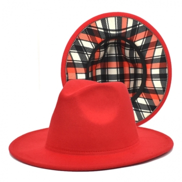 Vintage Fashion Woolen Felt Outdoor Travel Jazz Hat