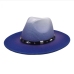 5Vintage  Gradient Color Spring Fedora Hat 