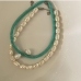 1 Acrylic Faux Pearl  Versatile Women Necklace