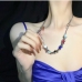 1 Chain Patchwork Pendant Women Necklace