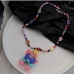 8  Fashion Contrast Color Cartoon Pattern Personality Necklace