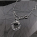 4  Fashion Crystal Chain Hollow Out Design Necklace