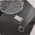 5  Fashion Crystal Chain Hollow Out Design Necklace