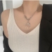 1  Fashion Crystal Chain Hollow Out Design Necklace