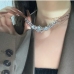 5 Fashion Crystal Moonstone Luxury Necklace