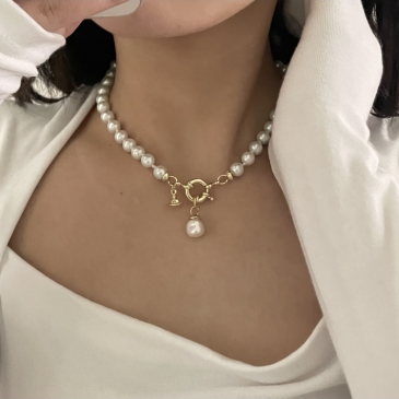   Fashion Faux Pearl Necklaces For Women