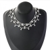 5 Fashion Hollow Out Rhinestone Necklace