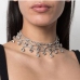 1 Fashion Hollow Out Rhinestone Necklace