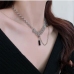 1  Fashion Sexy Metal Chain Hollow Out  Design Necklace