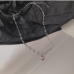4 Heart Chain Hollow Out Design Pendant Necklace