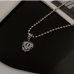 4 Heart Versatile Rhinestone Design Necklace For Women