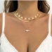 4 Leisure Time Chain Star Hip Hop Women Necklace