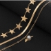 10 Leisure Time Chain Star Hip Hop Women Necklace