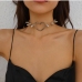 20 Punk Style Heart Rivet Decor Choker Necklace