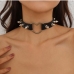 22 Punk Style Heart Rivet Decor Choker Necklace