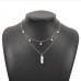 7 Retro Simple Pearl Pendant Necklace