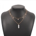 8 Retro Simple Pearl Pendant Necklace