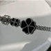 5 Rhinestone Flower New Choker Necklace