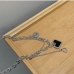 5Cool Hip Hop Sense Black Heart Chain Necklace