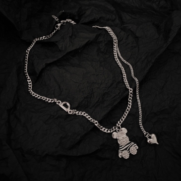 Cute Bear Pendant Necklaces For Women