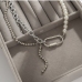 11Designer Faux Pearl Rhinestone  Ladies Necklace