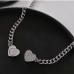 4Easy Match Heart Zircon Necklaces