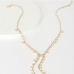 5Easy Matching Shiny Rhinestone Long Tassel Necklace