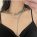 1Fashion Beading Patchwork  Chain Necklace Design
