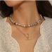 3Fashion Casual Pendant Chain Necklace 