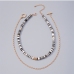 8Fashion Casual Pendant Chain Necklace 