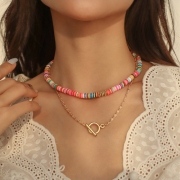 Fashion Casual Pendant Chain Necklace 