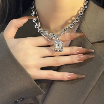 Fashion Hip Hop Candy Diamond Pendant Necklace